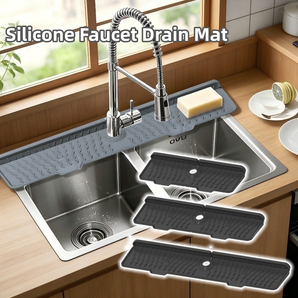 Silicone Tap Washer - 새로운 실리콘 수도꼭지 배수 매트 미끄럼
