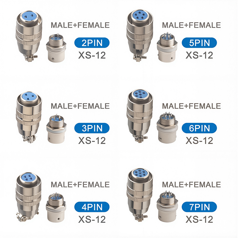 Push Fit Connector - 5/20PCS XS12 커넥터 12mm 푸시-풀 원형