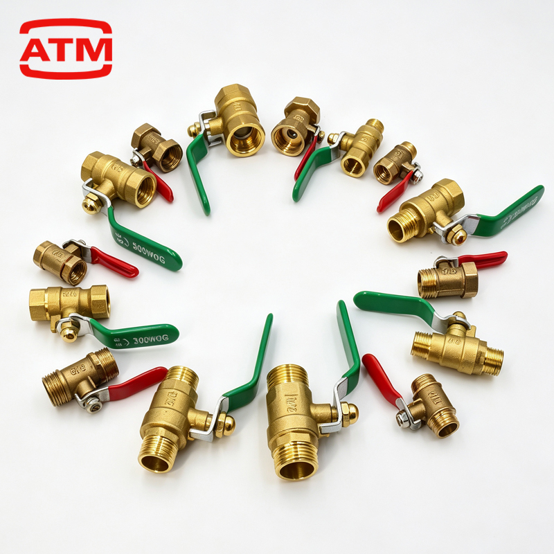 1/8' 1/4' 3/8' 1/2' 황동 소형 볼 밸브 - Compression Fitting Brass 리뷰 및 가격