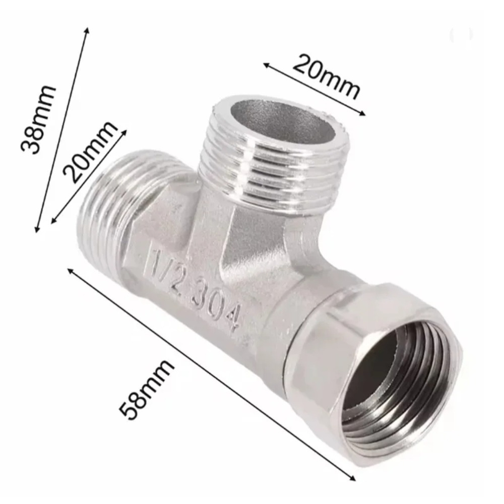 G1/2 스테인레스 스틸 T 어댑터 다이버터 밸브 비데 - Shower Valve Cartridge 리뷰 및 가격