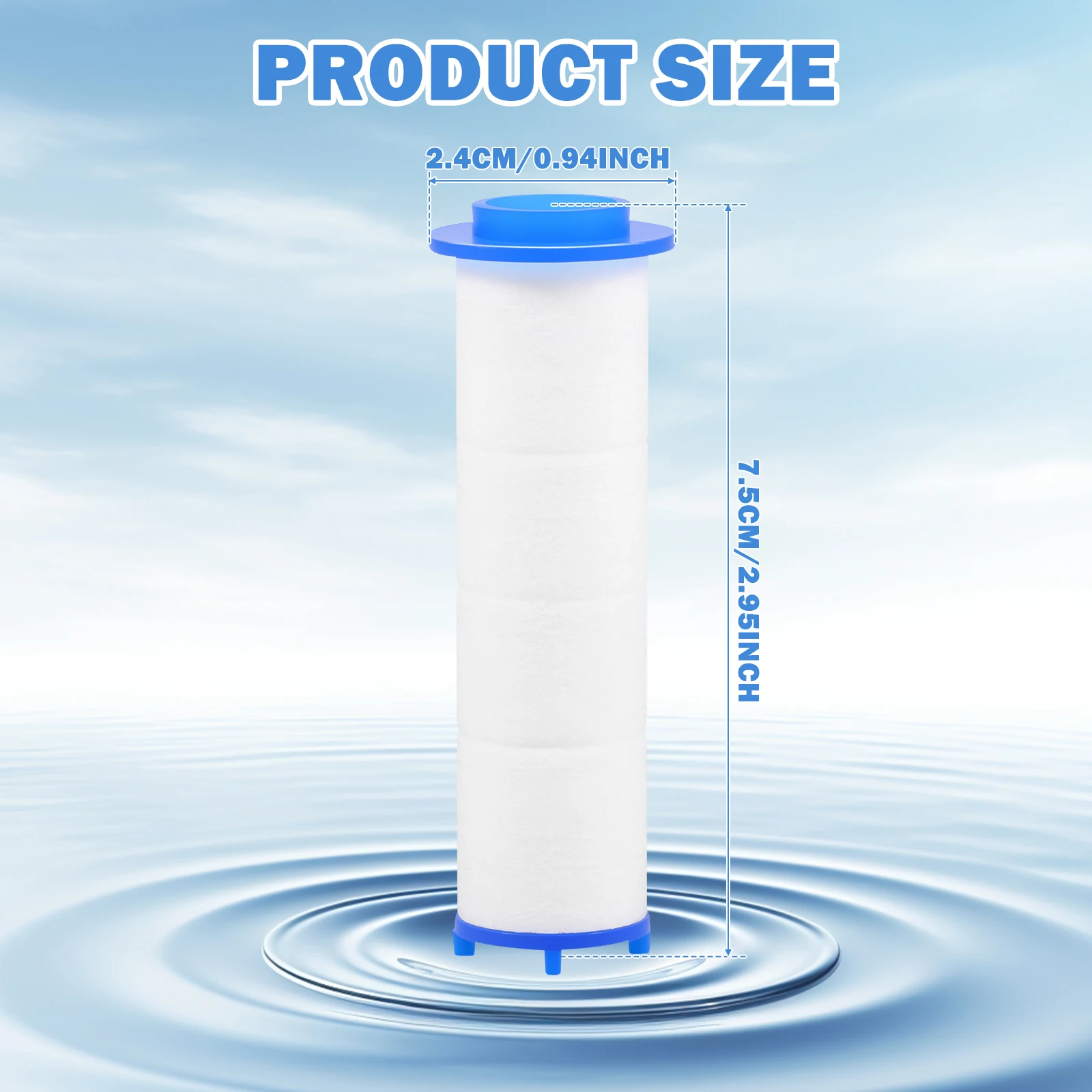 20Pcs 샤워 헤드 필터 PP 코튼 필터 교체 용 샤 - Shower Valve Cartridge 리뷰 및 가격
